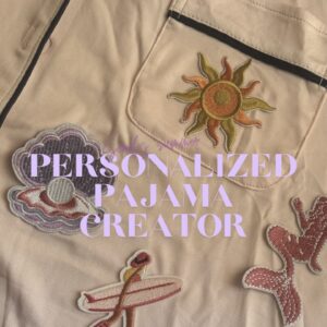 Mystery summer patch pj set